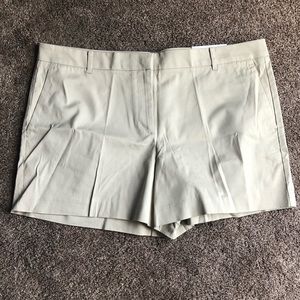 NWT Size 14 Ann Taylor Beige Shorts